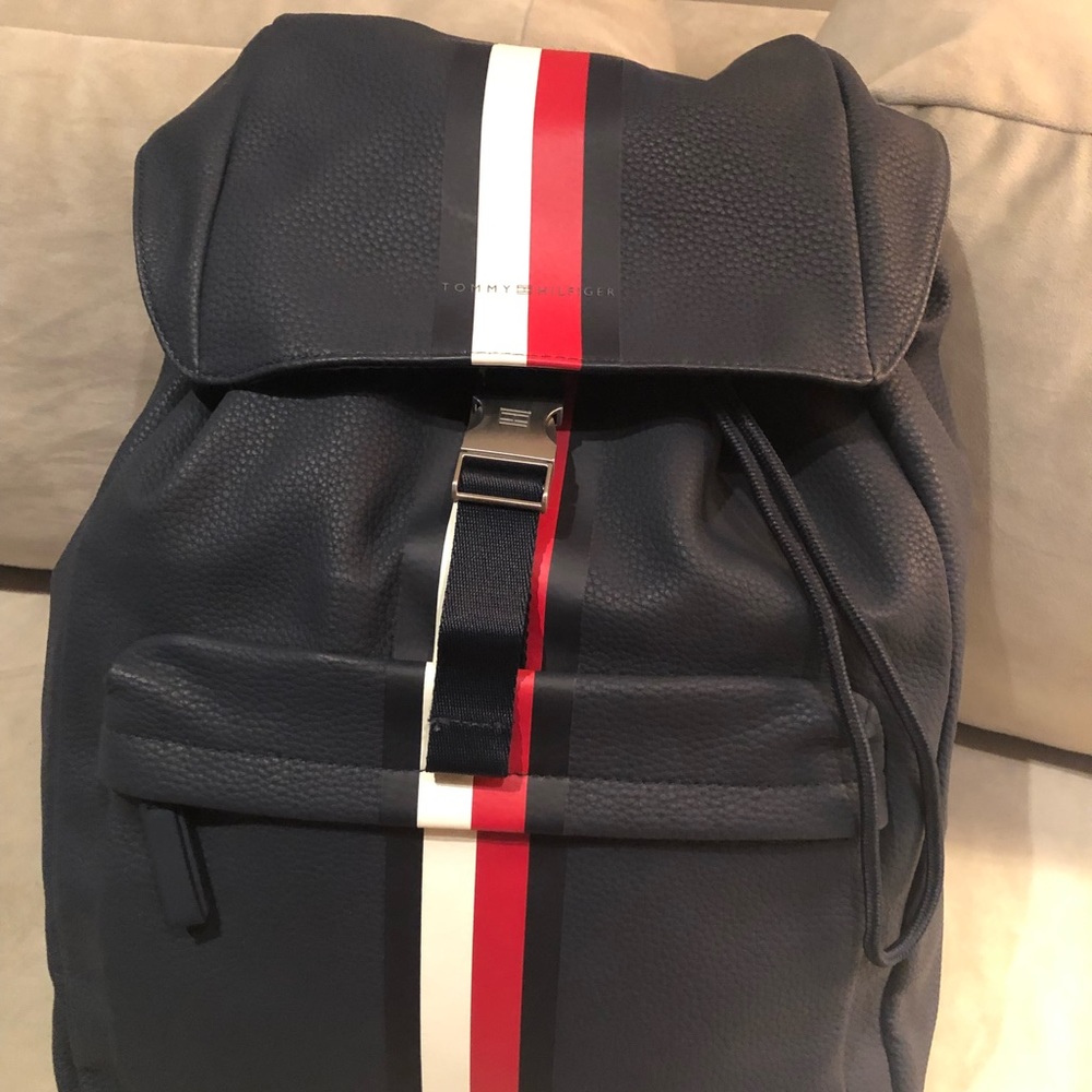 Tommy Hilfiger block stripe backpack